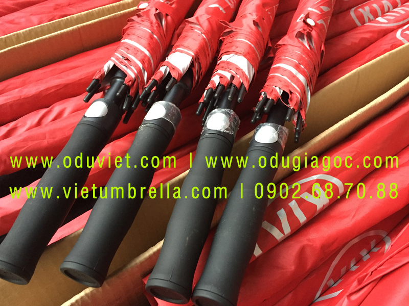 xưởng sản xuất ô dù cầm tay in logo quảng cáo